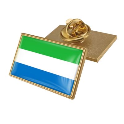 Crystal Drops Oil Sierra Leone Flag Shirt Brooch,Buttons Cover Up Brooch Pins,Safety Invisible Buttons,Prevent Accidental Exposure Of Buttons For Bags, T-Shirt, All Clothes, Hat Decoration,Style,B