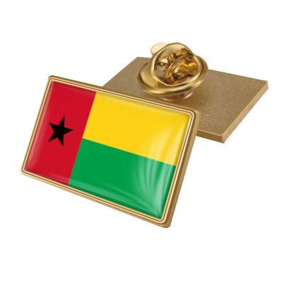 Guinea-Bissau Flag Enamel Shirt Brooch,Buttons Modesty Pins,Cover Up Brooch Pins Blouse Pins,Safety Invisible Buttons Anti Exposure Fixed Brooche For Bags, T-Shirt, All Clothes, Hat Decoration,Style,
