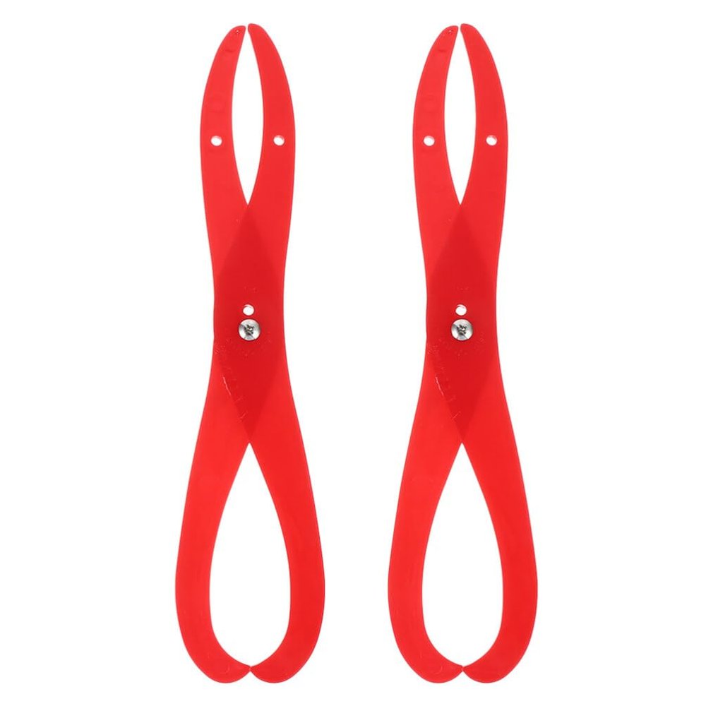 Clay Model Measuring Tool Styling Clay Bent Leg Supplies Sludge Red Plastic Ceramics Styluses