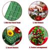 Takytao Floral Foam Cage 6 Pack, Dry Flower Cage Holders, Green Foam Cage Blocks for Fresh Flower Arrangements Decoration, Wedding, Interior and Garden view 2