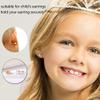 AoedeJ Stainless Steel Earring Backs Gold Flat Screw On Earrings Back Replacements Flat for Studs view 3