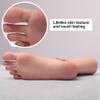 YIQI Silicone Lifelike Female Mannequin Foot Display Jewels Sandal Shoe Sock Display Art (Ivory White 1 Pair) view 2
