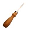 4 Sizes Leather Edge Beveler Tool,Wide Mouth Leathercraft Edge Skiving Beveler, DIY Beveler Shallow Skiving Trimming Leather Edge Press(4mm) view 3