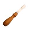 4 Sizes Leather Edge Beveler Tool,Wide Mouth Leathercraft Edge Skiving Beveler, DIY Beveler Shallow Skiving Trimming Leather Edge Press(4mm) view 4