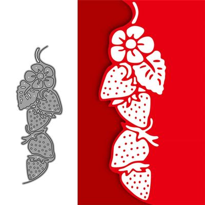 Strawberry Metal Die Cuts, Cutting Dies for Card Making Clearance, Embossing Dies for Scrapbooking, DIY Album Paper Cards Decoration