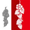 Strawberry Metal Die Cuts, Cutting Dies for Card Making Clearance, Embossing Dies for Scrapbooking, DIY Album Paper Cards Decoration view 1