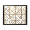 Golden Lattice - Gallery Canvas Wraps, Horizontal Frame Black Premium Gallery Wraps (1.25) 14 x 11 view 1