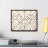 Golden Lattice - Gallery Canvas Wraps, Horizontal Frame Black Premium Gallery Wraps (1.25) 14 x 11 view 2
