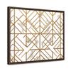 Golden Lattice - Gallery Canvas Wraps, Horizontal Frame Black Premium Gallery Wraps (1.25) 14 x 11 view 4