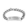 Mother's Day Unique Gifts for Friends, Engraved Model Building Bracelet, Funny Gifts from Friends view 1