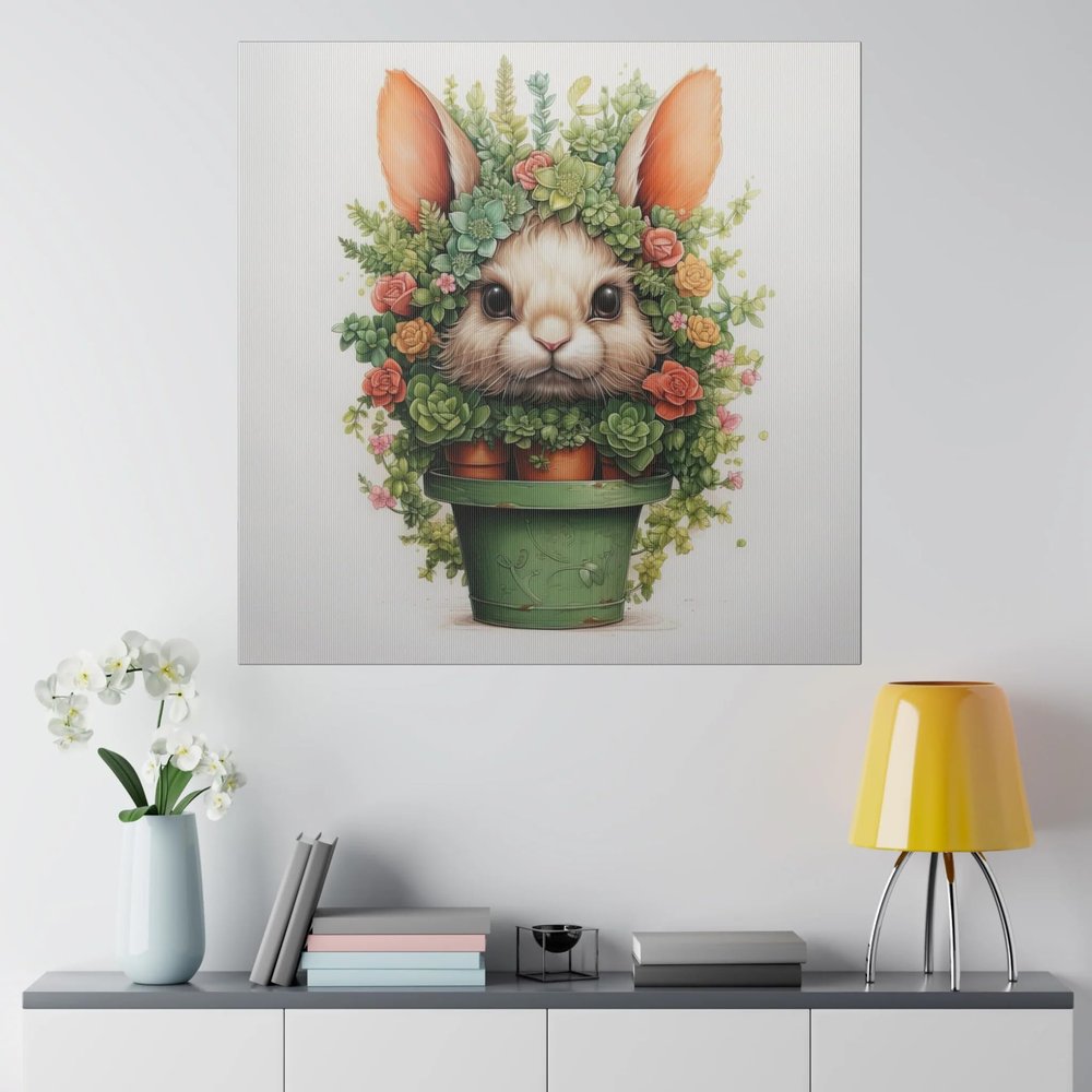 BunnyHideout - Stretched Canvas 0.75'' 32" x 32" (Square)