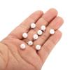 PATIKIL (8mm Pearl Charm, 150Pcs Pearl Beads Faux Pearl Pendant Charm Beautiful Designer DIY for Jewelry Making Bracelets Earrings Necklace Wedding Crafts,Silver White view 4