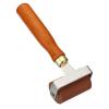 PATIKIL 2 Inch Rubber Roller Brayer, Anti Skid Hard Rubber Roller Tools for Wallpaper Art Craft Printing Printmaking Ink Stamping Tape Construction, Red view 1