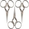 JubileeYarn Leg Shaped Cast Embroidery Craft Scissors - Silver - 3 Scissors view 1