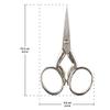 JubileeYarn Leg Shaped Cast Embroidery Craft Scissors - Silver - 3 Scissors view 4