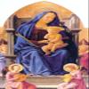 Art Oyster Masaccio Madonna with Child and Angels - 15" x 30" Premium Canvas Print view 1