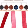 21yard Genuine Leather Strip String Cord Flat Leather Braiding String Rope for Jewelry Making Necklace,Bracelets,Shoe Lace,Bag Straps,DIY Projects (6mm,Dark Green) view 2