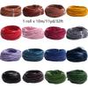 21yard Genuine Leather Strip String Cord Flat Leather Braiding String Rope for Jewelry Making Necklace,Bracelets,Shoe Lace,Bag Straps,DIY Projects (6mm,Dark Green) view 4