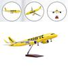 18.5" Spirit Plane Model 320 Large Model Jet Airplane Model 1:80 Scale Diecast Airplanes Model with LED Light Die-Cast for Collection Festival Gift Ornament view 4