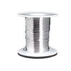 925 Silver Plated Round Wire for Jewelry Making | 50 feet, 33 Gauge | DIY Home Decor Arts and Crafts Cord Metal Thread | Gemstone Wrapping Jewellery Finding Wire view 2