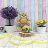 MP Studia Cross Stitch Embroidery Kits for Adults and Beginners Egg - Easter Egg Holder - Chick 18x9x9cm/7.09x3.54x3.54 view 2