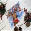 MP Studia Cross Stitch Embroidery Kits for Adults and Beginners Animals - Dreamy Deer 22x18cm/8.66x7.09 14ct. view 4