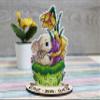 MP Studia Cross Stitch Embroidery Kits for Adults and Beginners Animals - Fluffy Bunny 9x13cm/3.54x5.12 14ct. view 2