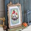 MP Studia Cross Stitch Embroidery Kits for Adults and Beginners Mushrooms - We are here 20x15cm/7.87x5.91 14ct. view 3