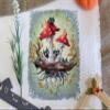 MP Studia Cross Stitch Embroidery Kits for Adults and Beginners Mushrooms - We are here 20x15cm/7.87x5.91 14ct. view 4