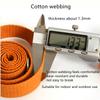 Webbing Strap - Polyester Cotton Webbing for Bag Straps Lawn Chairs Cargo/Luggage Strapping, 9 Meter/roll view 3