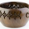 Wooden Yarn Bowl Handmade Large Rosewood Yarn Bowls for Knitting & Crocheting Accessories Yarn Organizer ARTISANS CRAFT BEYOND MANUFACTURING (Large) view 3