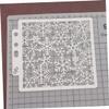 OATIPHO Waterproof Washable Drawing Stencils for Scrapbooking Planner School Projects Made of Sturdy Material view 2