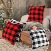 2" Red Black Buffalo Christmas Plaid Fabric 4.5oz Shirting Flannel for Festive Furnishings Craft Costume Dress Cotton Blend Width 57 Inch (2 Yard pre Cut) view 4