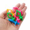 Elsjoy 100 Pieces Silicone Bobbin Holder, Thread Spool Holder for Stacking Bobbins on Spool Top & Preventing Thread from Unwinding, Bobbin and Thread Holder Clips for Embroidery, Quilting, Sewing view 3