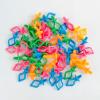 Elsjoy 100 Pieces Silicone Bobbin Holder, Thread Spool Holder for Stacking Bobbins on Spool Top & Preventing Thread from Unwinding, Bobbin and Thread Holder Clips for Embroidery, Quilting, Sewing view 4