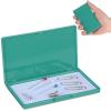 NUOBESTY Magnetic Needle Storage Case for Sewing, Portable Needle Holder Case with Snap Closure Pin Storage Box Embroidery Supplies for Hand Needles, Safety Pins and Metal Clips view 1