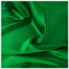NAKAN 30 Momme Charmeuse Silk Fabric 100% Mulberry Raw Silk Satin Fabric Material for Dress Making, Lining, Wedding, Prom, Pillowcase, 114cm 44'' Wide(Size:1.14x4m(3.7x13ft),Color:Green) view 1