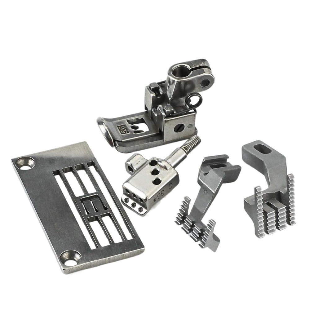 Blooy - 5.6mm Gauge Set Fit Pegasua W561, JACK W4, Zoje W562 Flat-Bed Coverstitch Interlock Sewing Machines