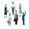 Lionel HO Scale AT THE Platform Figures 6 Pack 1957160 view 1