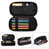 Midkepf New York Pencil Case, Custom Name and Number Pencil Box, Personalized Football Style Pencil Case, Customized Pen Case Gift for Men women fans view 4