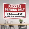 CakJuice Wall Tapestry for Bedroom Packers Parking Only Tapestry Astethic Stuff for Room Bed Room Decorations (Size : 75X100CM) view 3