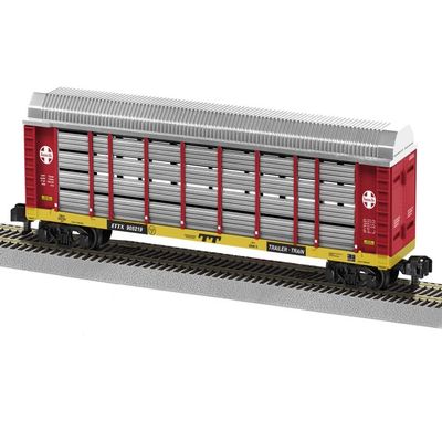 Lionel AMERICAN FLYER S GAUGE SANTA FE AUTORACK #905219 SF 2319011