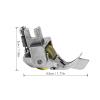Roller Presser Foot Stainless Steel for Most Resistant Sewing Machines Applique Presser Foot for Most Sewing Machines Repair Replacement view 2
