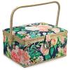 Large Sewing Basket with Accessories, Sewing Organizer Box for Sewing Supplies and DIY Crafting Tools Storage Christmas Gift for Sewing Craft Lovers view 1