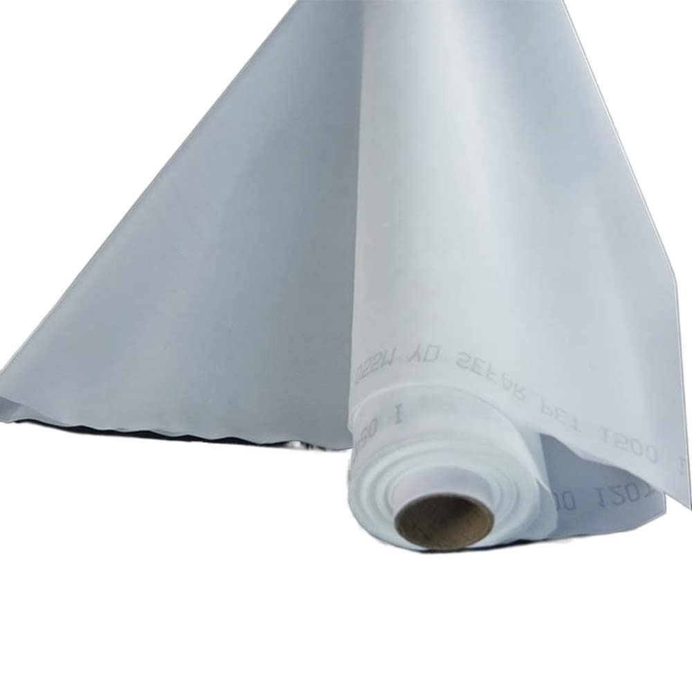 INTCHE 1 Meter Polyester Silk Screen Printing Mesh 165cm Width 120T/100T/48T/56T/64T/72T/80T/40T for Textiles Screen Printing (Color : 100 x 165CM, Size : 40T 100Mesh)