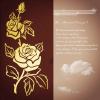 Love Rose Blossom Hot Foil Plates Scrapbooking for Paper Making Frames Card Craft No Metal Cutting Dies view 3