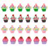 Honbay 24PCS Cupcake Dessert Slime Charms Food Theme Flatback Resin Cabochons Cute Embellishments for Hair Accessories Phone Case Scrapbooking Crafts (4 Style) view 1