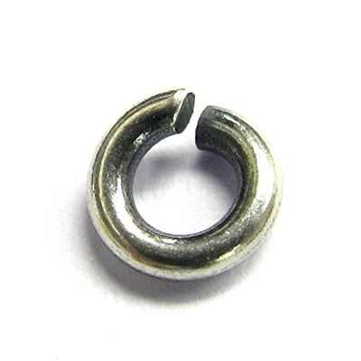 10 pcs Antique 925 Sterling Silver 5mm Heavy Duty Round Open Jump Rings 17 GA Gauge / 1.2mm Wire/Women Jewelry Making Findings DIY