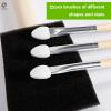 conda 25 Pack Different Size Assorted Foam Brush Set Wood Handle Paint Brush Set view 2