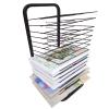Mobile Paint Drying Rack - Art Drying Rack For Classroom, Metal Power Coated Design Artwork Storage Display Rack, Efficient And Organized Drying Rack Art for Students Masterpieces ( Size : 15-layer ) view 1